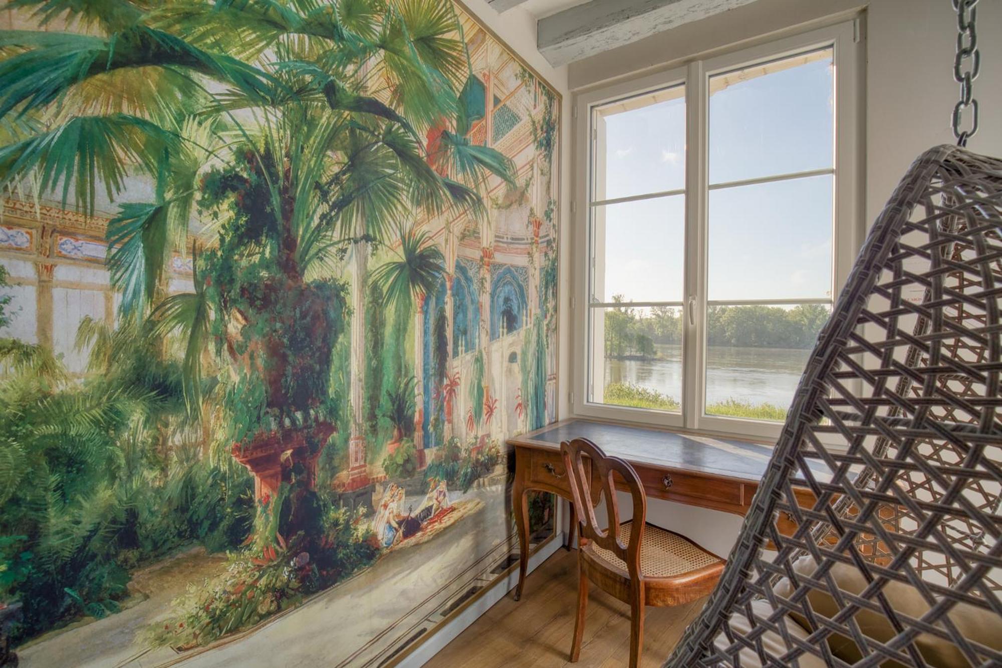 Jacuzzi Et Vue Sur Loire - Maison D'Hotes L'Odyssee La Chapelle-sur-Loire Exterior foto